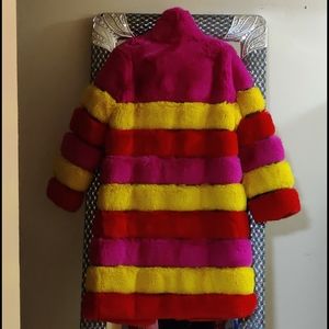 Azalea Wang, Rami Faux Fur Long Coat